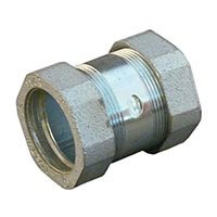 Metallic couplngs for metal conduit pipe