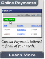 Make online payments at Elliott Electric Supply. Custom Payments, flat amounts, payment scheduling, and more.