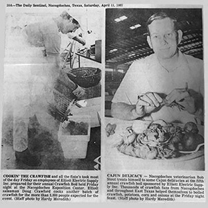 Elliott Electric Supply annual crawfish boil