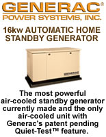 Generac Automatic Home Generator