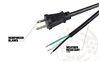 09706 - 6' SJTW Pigtail Black - Southwire