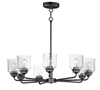 12268CDBK - Acadia 8-Light Chandelier DD55 - Maxim