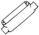 12844 - 1-1/4 T Cover & Gasket - Mulberry Metal