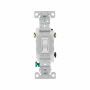 13037W - Switch Toggle 3-Way 15A 120V GRD WH - Eaton