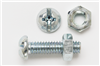 14X12RHSSBZJ - 1/4-20X1/2 RND-HD Stove Bolt ZN Qty-100 - Peco Fasteners, Inc.