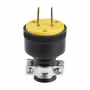 1723B0X - Plug Thermo Rubber 15A 125V 2P2W STR BK - Eaton