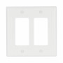 2052WB0X - Wallplate 2G Decorator Thermoset Mid WH - Eaton