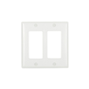 2152W - Wallplate 2G Decorator Thermoset STD WH - Eaton Wiring Devices