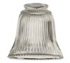 2291 - Clear Ribbed Glass - Quorum