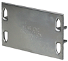 2520 - 1-3/4'' X 5'' 20 Gauge Safety Plate - LH Dottie