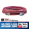 2548SWUSA1 - 12-3 Usa 50' SJTW Extension Cord - Cables & Cords