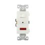 277W - Switch Duplex Comb SP/PL 15A 120V WH - Eaton Wiring Devices