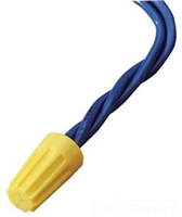 30074 - Wire-Nut Wire Conn, Model 74B Yellow, 100/Box - Ideal