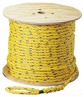 31839 - Pro-Pull Polypropylene Rope, 1/4", X 250' - Ideal