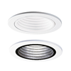 4001BB - 4" Black STP Baffle White Ring - Cooper Lighting Solutions