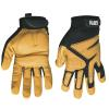 40222 - Journeyman Leather Gloves, X-Large - Klein Tools