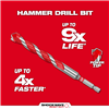 48209021 - 3/8" X 4" X 6" Shockwave Carbide Hammer Drill Bit - Milwaukee®