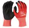 48228900 - Cut Level 1 Nitrile Dipped Gloves - Milwaukee