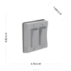 51270 - HBL 2G VRT DCRTR WP CVR - Bell