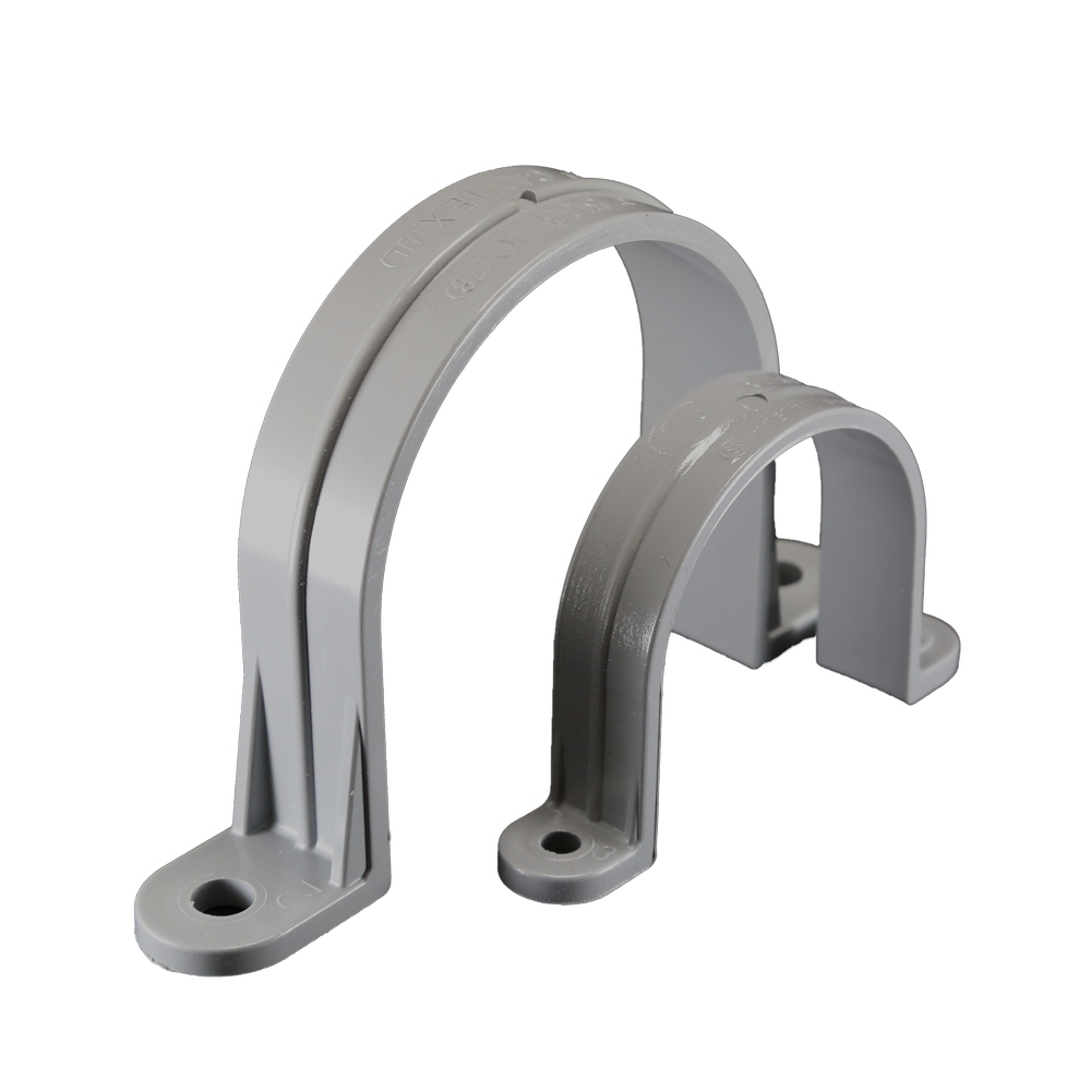 PVC conduit clamps and straps