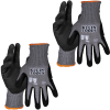 60585 - Knit Dipped Gloves, Cut Level A2, Touchscreen, Lar - Klein Tools