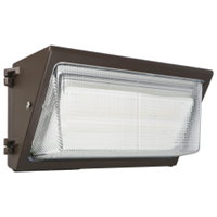 61655 - 120W Led Wallpack 5K 16200LM 120V-277V Dim Large - Sylvania-Ledvance