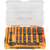 65626 - Knect FLIP24 Deepwell/Heavy-Duty Impact Socket Set - Klein Tools