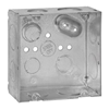 72171341 - 4-11/16SQ, 2-1/8D, 3/4" & 1" Ko - Steel City