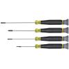 85613 - Screwdriver Set, Electronics Slotted/Phillips, 4PC - Klein Tools