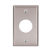 93091B0X - Wallplate 1G SGL Recp 1.406" Hole STD SS - Eaton