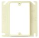 9345 - 1G 4" SQ Plaster Ring - Allied Moulded