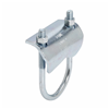 B42212ZN - BLTD 1/2" Zinc Plate Right Angle Clamp - Eaton B-Line Series