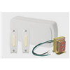 BK125LWH - One 2-Note, White Door Chime 2 Pushbuttons - Broan/Nutone LLC