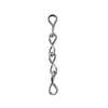 CH1212 - #12 Gauge Bright Galvanized Jack Chain - LH Dottie