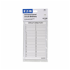 CKTDIR - 2 42 CKT Cards 2 Adhesive Clear Plastic Sleeve In - Eaton