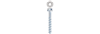 CSB14214 - 1/4'' X 2-1/4'' Hex Head Concrete Screw Bolt - LH Dottie