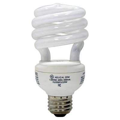 CFL spiral bulb lamp