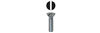 FM632114 - #6-32 X 1-1/4'' Slotted FH Machine Screw - LH Dottie