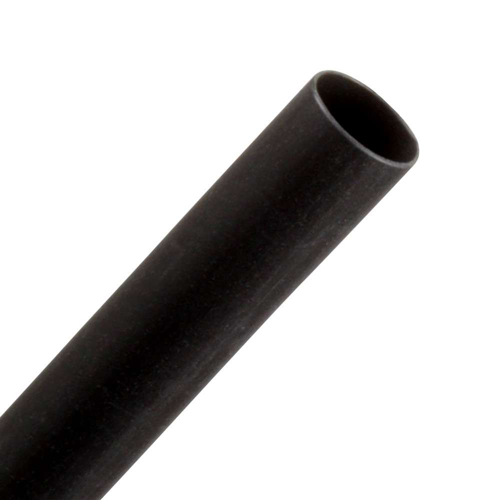 FP3011448BLACK - Thin-Wall Heat Shrink Tubing, 1/4 - 48", BK - 3M