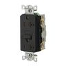 GFR20BLK - 20A 125VAC Comm GFR BLK - Hubbell Wiring Devices