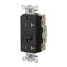 GFRTW20BLK - 20A 125VAC Comm TRWR GFR Black - Wiring Device-Kellems