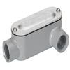 LL45CG - 1-1/2" Aluminum Conduletw/CVR & Gasket - Bridgeport Fittings
