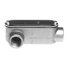 LR45CG - 1-1/2" Aluminum Condulet W/CVR & Gasket - Bridgeport Fittings