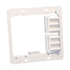MPAL2 - Abs Low Voltage Double Gang Bracket - Nvent Caddy