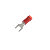RA186F - 22-16, #6, Red Ins Nylon Fork Term - Sta-Kon