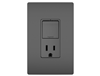 RCD38TRBK - Radiant SP/3WAY SW+15A TR Outlet BK - Pass & Seymour/Legrand