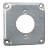 RS15 - 4SQ CVR (1) 60A TL RCPT 1-3/4" Hole - Steel City