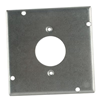 RSL4 - 4-11/16" SQ CVR (1) 30A-50A LCKG RCPT - Steel City