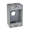 SB575S - Tam 1G WP Gray Box - Five 3/4" Holes - 17 Cu In - Taymac