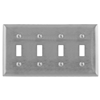 SS4 - Wallplate 4-G Switch SS - Wiring Device-Kellems